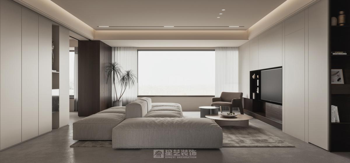 現(xiàn)代極簡(jiǎn)風(fēng)格平層